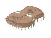 Модель терминала аэропорта округа Маки-Бибб